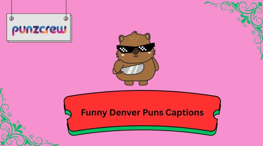 Funny Denver Puns Captions