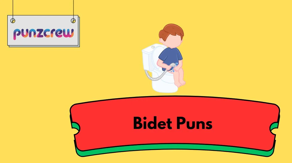 Bidet Puns