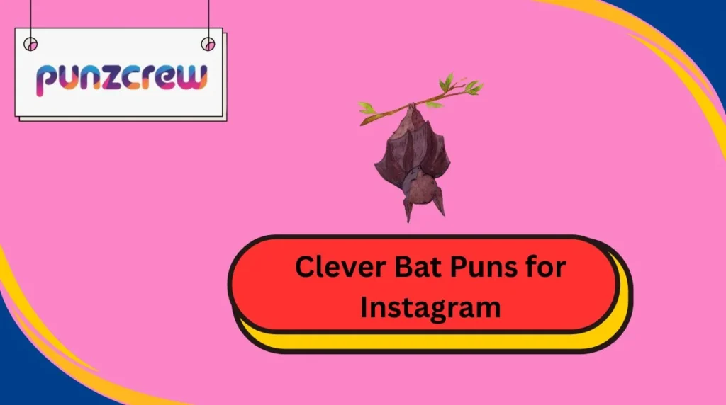 Clever Bat Puns for Instagram