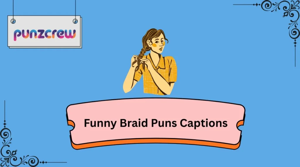 Funny Braid Puns Captions
