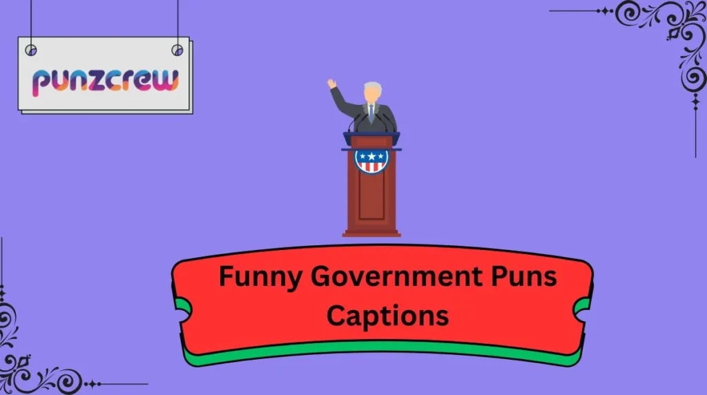 Funny Government Puns Captions