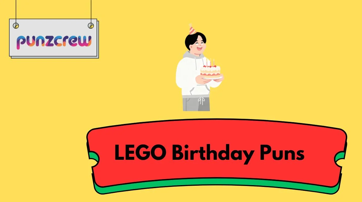 LEGO Birthday Puns