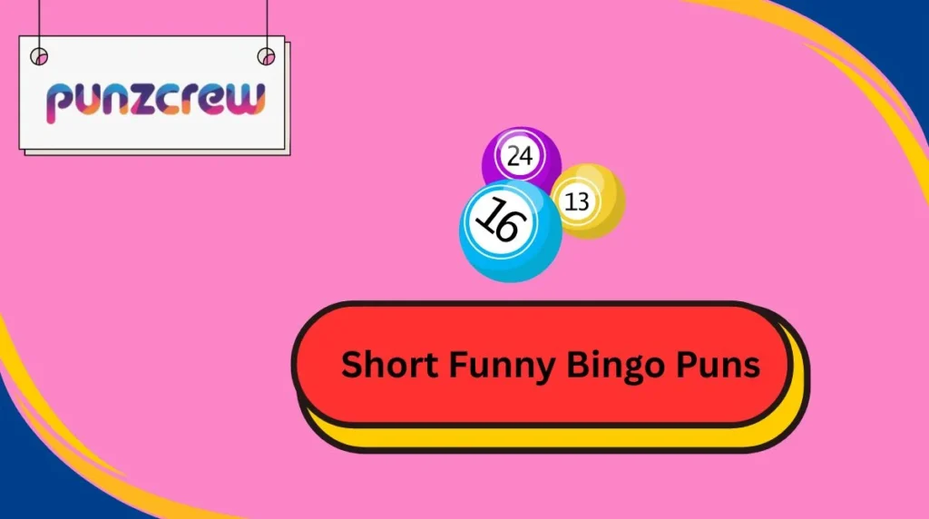 Short Funny Bingo Puns