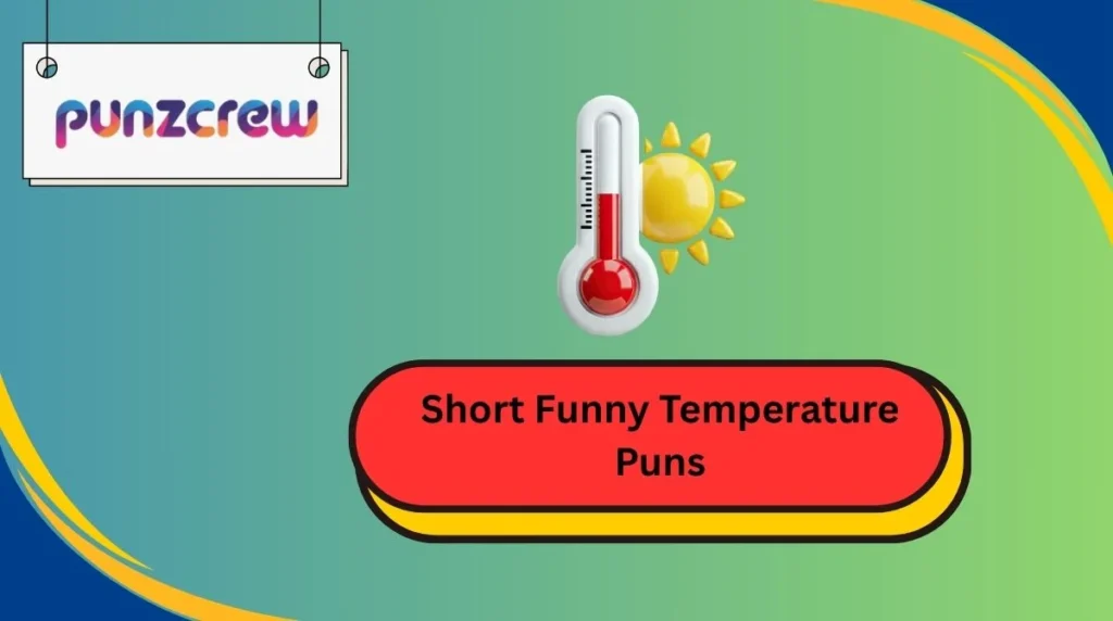 Short Funny Temperature Puns
